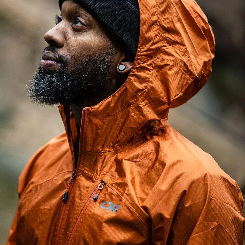Outdoor Research Helium Mens Waterproof Hooded Jacket 11 Outdoor Research Helium Mens Waterproof Hooded Jacket - Image 11