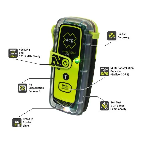 ACR ResQLink 400 Personal Locator Beacon 2 ACR ResQLink 400 Personal Locator Beacon - Image 2