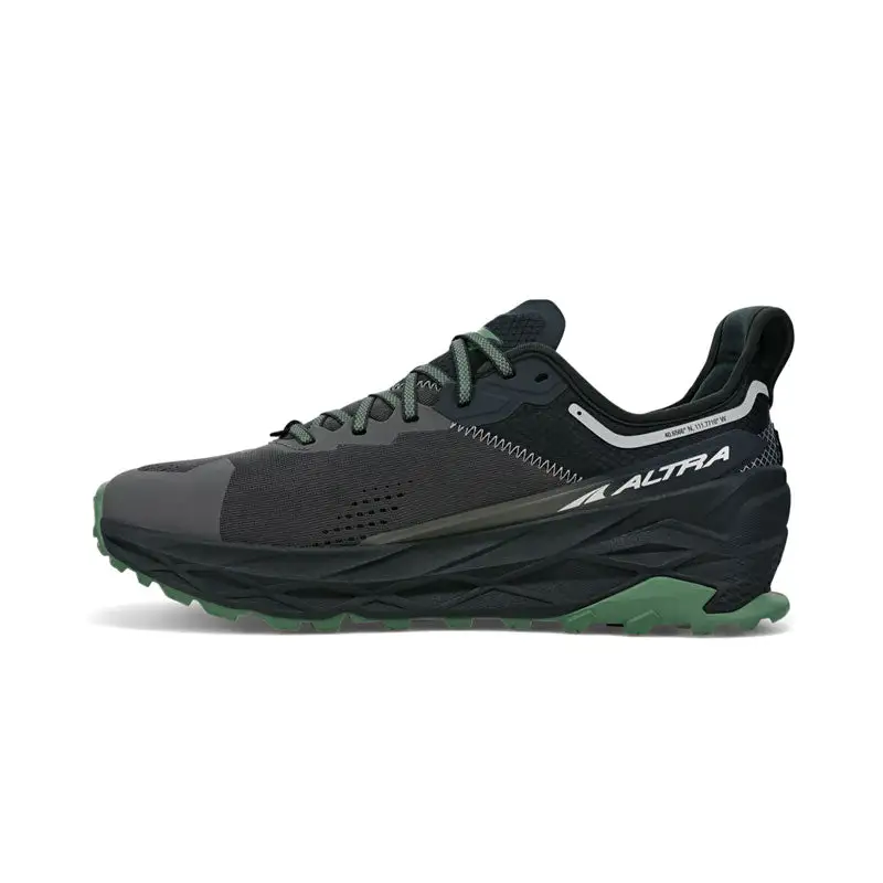 Altra Olympus 5 Mens Trail Running Shoe - Black/Grey 4 Altra Olympus 5 Mens Trail Running Shoe - Black/Grey - Image 4