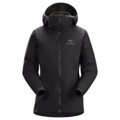 ArcTeryx Atom LT Womens Insulated Hooded Jacket - Revised -Trekking Tent Shop ArcTeryx Atom LT Womens Insulated Hooded Jacket 20 Black