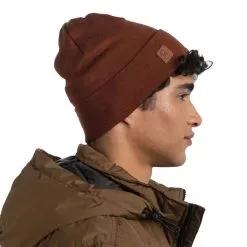 Buff Merino Heavyweight Beanie -Trekking Tent Shop Buff Heavyweight Merino Beanie Solid Sienna 04