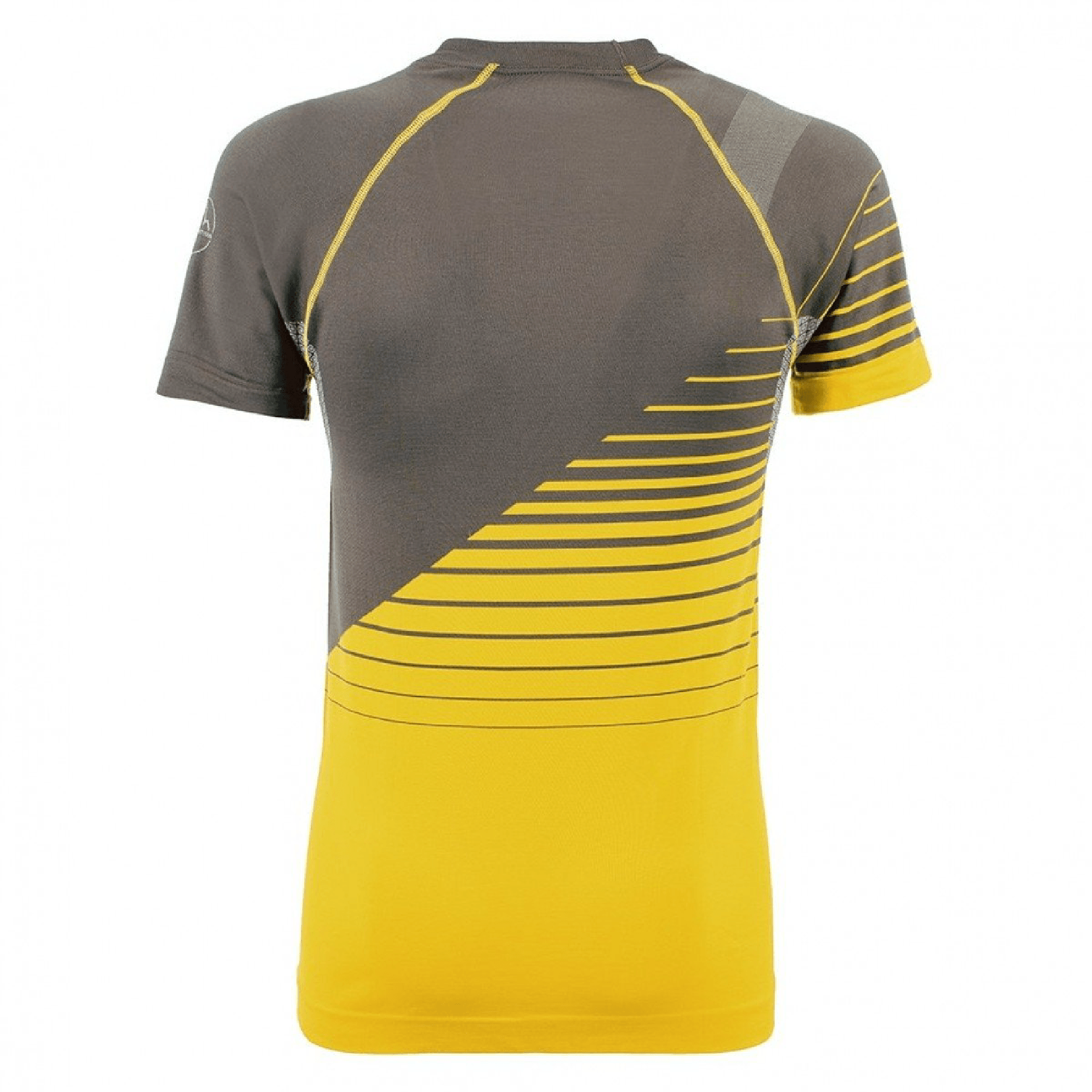 La Sportiva Complex Mens T-Shirt - Carbon/Yellow 2 La Sportiva Complex Mens T-Shirt - Carbon/Yellow - Image 2