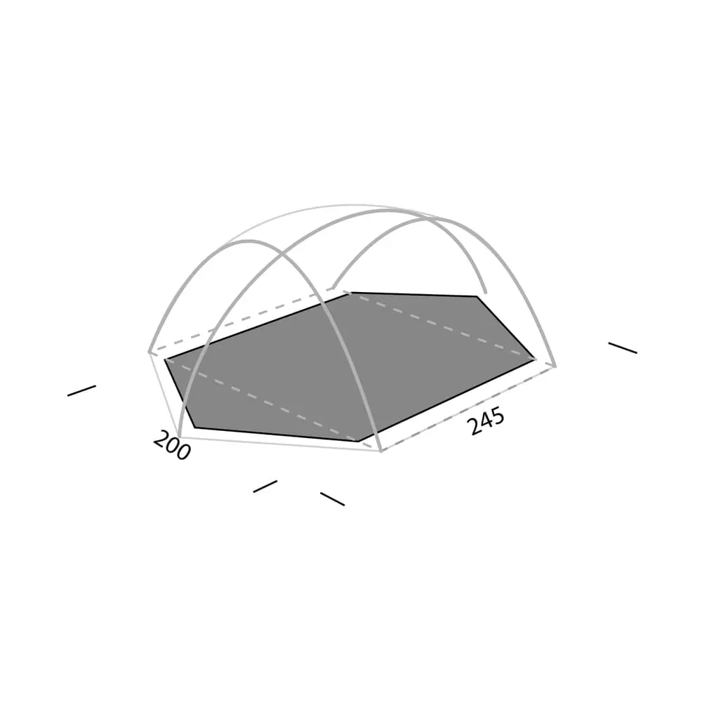 Exped Orion II 2 Person Tent Footprint 2 Exped Orion II 2 Person Tent Footprint - Image 2