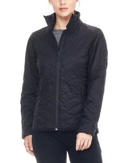 Icebreaker Hyperia Lite Womens Jacket - Black -Trekking Tent Shop FW17 WOMEN HYPERIA LITE JACKET 103926001 2