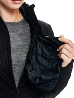 Icebreaker Hyperia Lite Womens Jacket - Black -Trekking Tent Shop FW17 WOMEN HYPERIA LITE JACKET 103926001 7