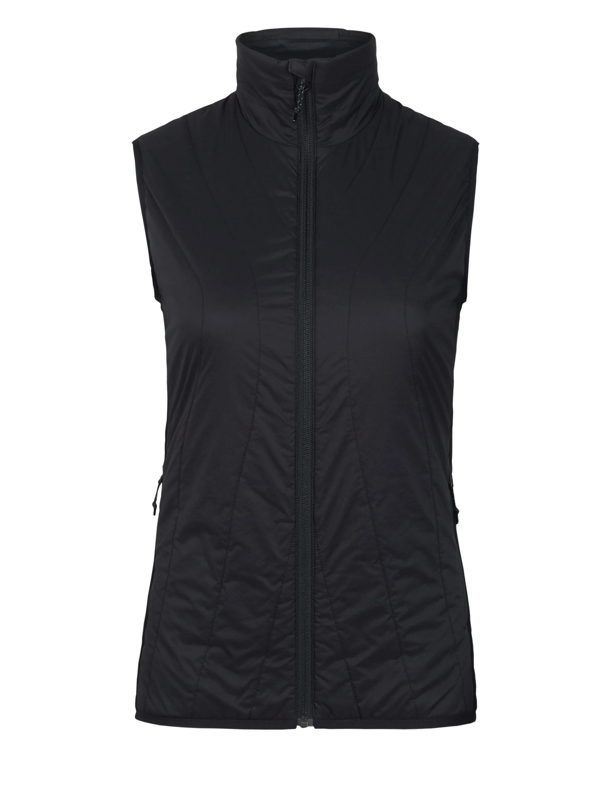 Icebreaker Hyperia Lite Hybrid Womens Vest - Black 1 Icebreaker Hyperia Lite Hybrid Womens Vest - Black