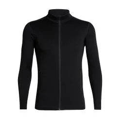 Icebreaker Elemental Long Sleeve Zip Mens Top