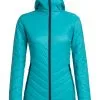 Icebreaker Hyperia Womens Hooded Jacket - Arctic Teal