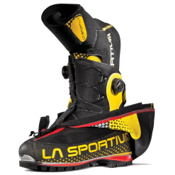 La Sportiva G2 SM Mountaineering Boot - Black/Yellow -Trekking Tent Shop G2SM3 01 533090