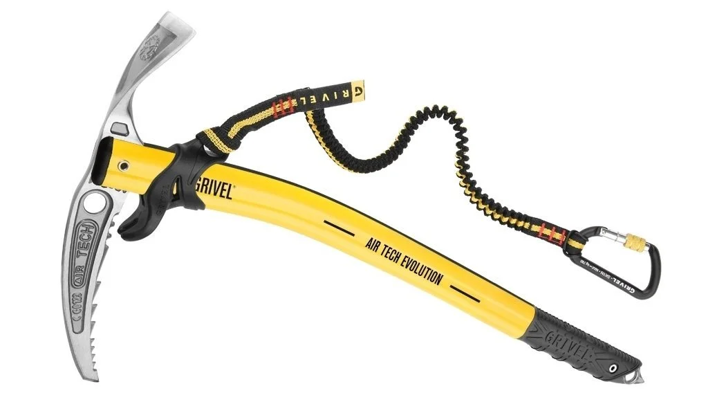 Grivel Air Tech Evolution Ice Axe - Easy Slider Leash 1 Grivel Air Tech Evolution Ice Axe - Easy Slider Leash