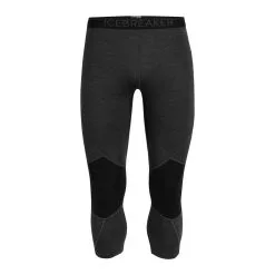 Icebreaker 260 Zone Mens 3/4 Thermal Leggings 7 Icebreaker 260 Zone Mens 3/4 Thermal Leggings -Trekking Tent Shop Icebreaker 260 Zone Mens 3 4 Thermal Leggings Jet Heather Black 01