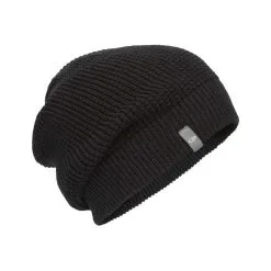 Icebreaker Merino Feadan Slouch Beanie -Trekking Tent Shop Icebreaker Feadan Slouch Beanie Black