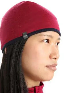 Icebreaker Pocket Hat Beanie -Trekking Tent Shop Icebreaker Pocket Hat Beanie Cherry Midnight Navy
