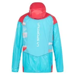 La Sportiva Briza Windbreaker Womens Jacket 7 La Sportiva Briza Windbreaker Womens Jacket -Trekking Tent Shop La Sportiva Briza Windbreaker Womens Jacket Hibiscus Blue 02