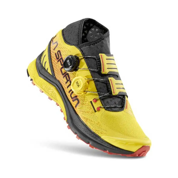 La Sportiva Jackal II Boa Mens Trail Running Shoe - Yellow/Black 5 La Sportiva Jackal II Boa Mens Trail Running Shoe - Yellow/Black - Image 5