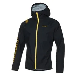 La Sportiva Pocketshell Mens Jacket -Trekking Tent Shop La Sportiva Pocketshell Mens Jacket Black 03