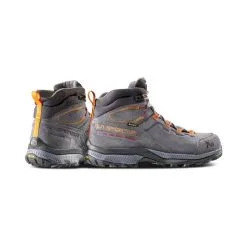 La Sportiva TX Hike Mid Leather GTX Mens Hiking Boot - Carbon/Hawaiian Sun -Trekking Tent Shop La Sportiva TX Hike Mid Leather Carbon Hawaiian Sun 04