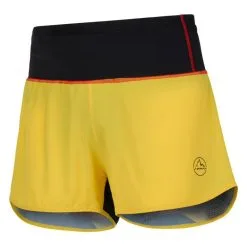 La Sportiva Tempo Mens Shorts -Trekking Tent Shop La Sportiva Tempo Mens Shorts Yellow 01