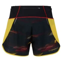 La Sportiva Tempo Mens Shorts -Trekking Tent Shop La Sportiva Tempo Mens Shorts Yellow 02