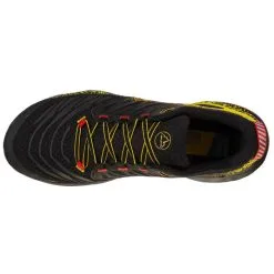 La Sportiva Akasha II Mens Trail Running Shoe - Black/Yellow -Trekking Tent Shop LaSportiva AkashaIIM Black Yellow 03