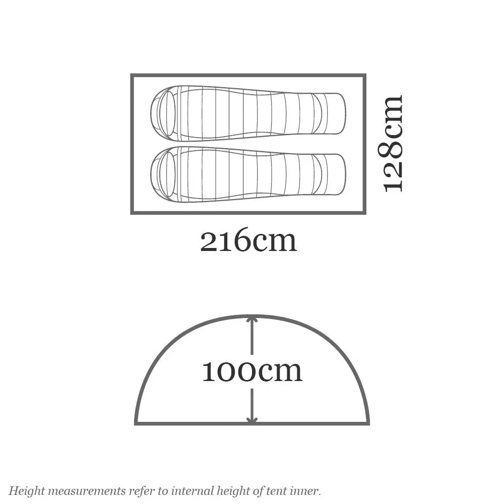 Mont Moondance Full Nylon 2 Person Tent 5 Mont Moondance Full Nylon 2 Person Tent - Image 5