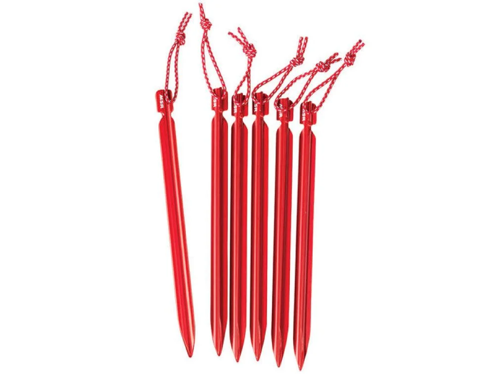 MSR Mini Groundhog Tent Stake Kit - 6 Pack 1 MSR Mini Groundhog Tent Stake Kit - 6 Pack