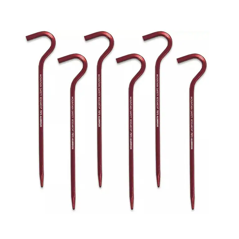 MSR Hook Stakes Kit - 6 Pack 2 MSR Hook Stakes Kit - 6 Pack - Image 2