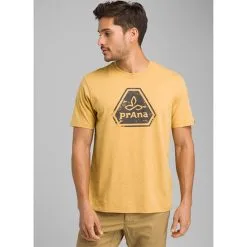 PrAna Icon Mens T-Shirt - Marigold Heather