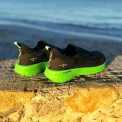 Tarkine Goshawk Mens Trail Running Shoe - Black/Green -Trekking Tent Shop Mens Tarkine Goshawk 3 Black Green