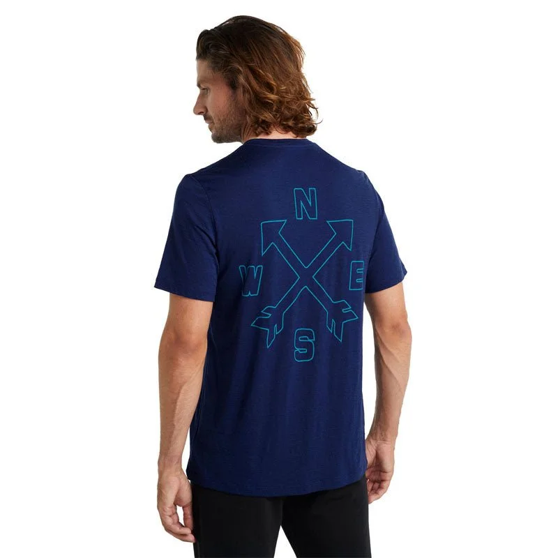 Icebreaker Tech Lite II Short Sleeve Mens T-Shirt - Nonetwork 2 Icebreaker Tech Lite II Short Sleeve Mens T-Shirt - Nonetwork - Image 2