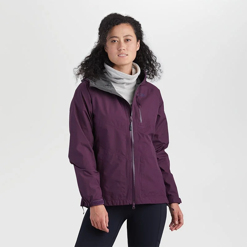 Outdoor Research Aspire Womens Waterproof Hooded Jacket 1 Outdoor Research Aspire Womens Waterproof Hooded Jacket