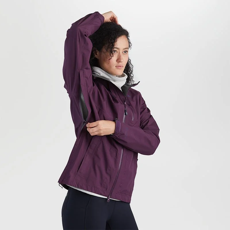 Outdoor Research Aspire Womens Waterproof Hooded Jacket 5 Outdoor Research Aspire Womens Waterproof Hooded Jacket - Image 5