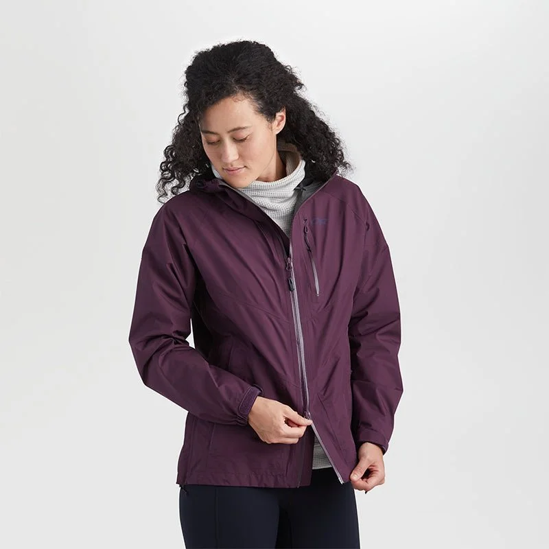 Outdoor Research Aspire Womens Waterproof Hooded Jacket 2 Outdoor Research Aspire Womens Waterproof Hooded Jacket - Image 2