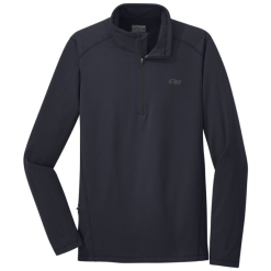 Outdoor Research Baritone Mens Quarter Zip Top - Ink