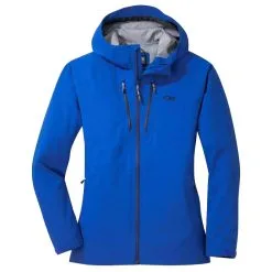 Outdoor Research MicroGravity AscentShell Womens Waterproof Hooded Jacket -Trekking Tent Shop Outdoor Research MicroGravity AscentShell Womens Waterproof Hooded Jacket Azure 885656