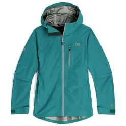 Outdoor Research Aspire Super Stretch Womens Waterproof Jacket -Trekking Tent Shop Outdoor Research Aspire Super Stretch Womens Jacket Tropical 05