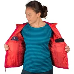 Outdoor Research Sonata Womens Hooded Down Jacket -Trekking Tent Shop OutdoorResearchSonataWomensHoodedDownJacket open 817307