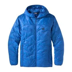 Outdoor Research SuperStrand LT Mens Hooded Jacket -Trekking Tent Shop OutdoorResearchSuperStrandLTMensHoodedJacketClassicBlue 329490