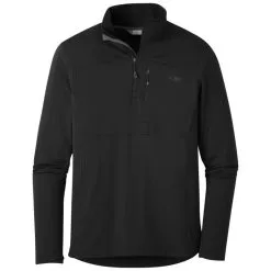 Outdoor Research Vigor Quarter Zip Mens Fleece Top 9 Outdoor Research Vigor Quarter Zip Mens Fleece Top -Trekking Tent Shop OutdoorResearch VigorQuarterZip Black