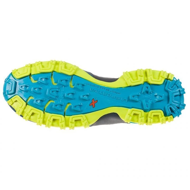 La Sportiva Bushido II Mens Trail Running Shoe - Opal/Apple Green 2 La Sportiva Bushido II Mens Trail Running Shoe - Opal/Apple Green - Image 2