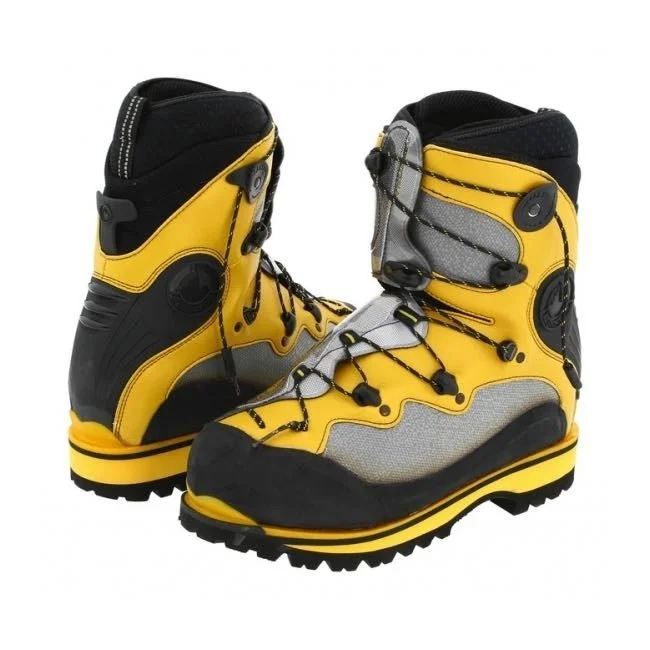 La Sportiva Spantik Mountaineering Boot - Grey/Yellow 1 La Sportiva Spantik Mountaineering Boot - Grey/Yellow