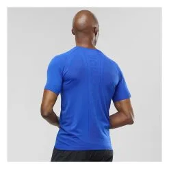 Trekking Tent Shop -Trekking Tent Shop Salomon Sense Pro Mens T Shirt Poseidon Back 264976