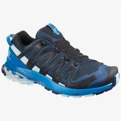 Salomon XA PRO 3D V8 Mens Trail Running Shoe - Sargasso Sea/Imperial Blue/Angel Falls