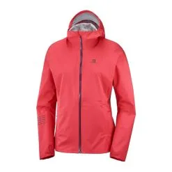 Salomon Lightning Womens Waterproof Jacket -Trekking Tent Shop Salomon Lightning Jacket Waterproof Cayenne