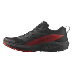 Salomon Sense Ride 5 Mens Trail Running Shoes - Black/Fiery Red -Trekking Tent Shop Salomon Sense Ride 5 Mens Black Red 06