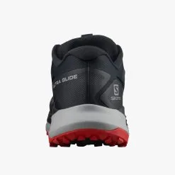 Salomon Ultra Glide Mens Trail Running Shoe - Black/Alloy/Goji Berry -Trekking Tent Shop Salomon UltraGlideMensTrailRunningShoes Black Alloy GojiBerry 05 820440