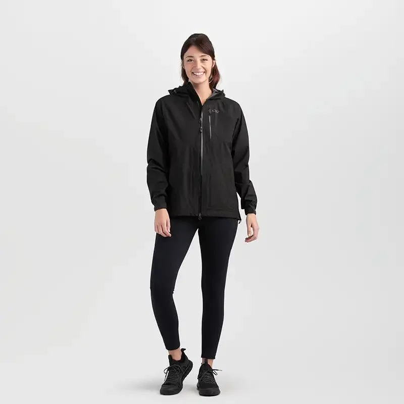 Outdoor Research Aspire Womens Waterproof Hooded Jacket 9 Outdoor Research Aspire Womens Waterproof Hooded Jacket - Image 9