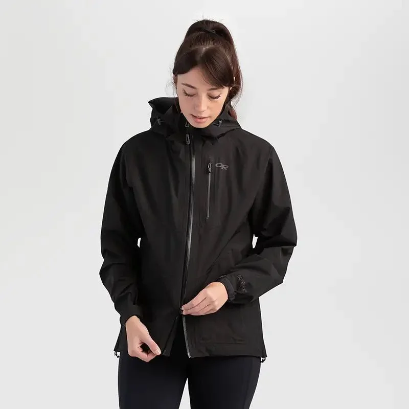 Outdoor Research Aspire Womens Waterproof Hooded Jacket 8 Outdoor Research Aspire Womens Waterproof Hooded Jacket - Image 8