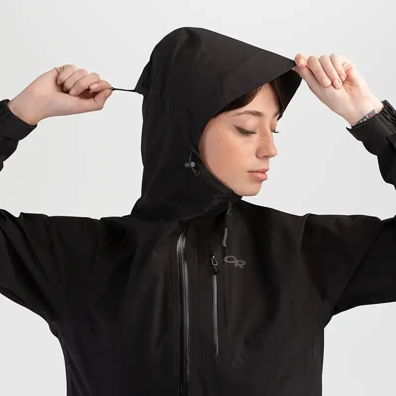 Outdoor Research Aspire Womens Waterproof Hooded Jacket 10 Outdoor Research Aspire Womens Waterproof Hooded Jacket - Image 10