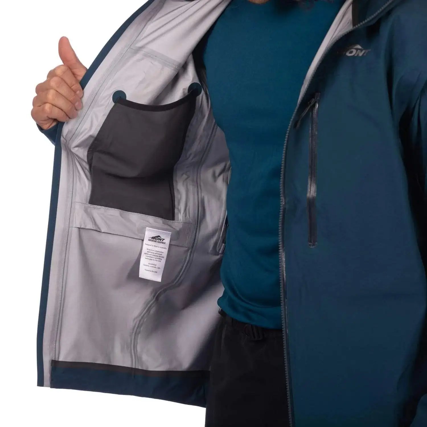 Mont Supersonic Mens Rain Jacket 4 Mont Supersonic Mens Rain Jacket - Image 4